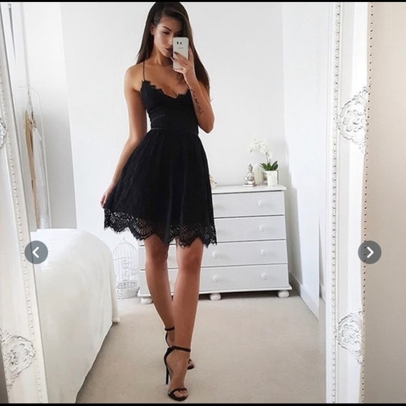 Lace Summer Mini Dress - White - Picture 4 of 15